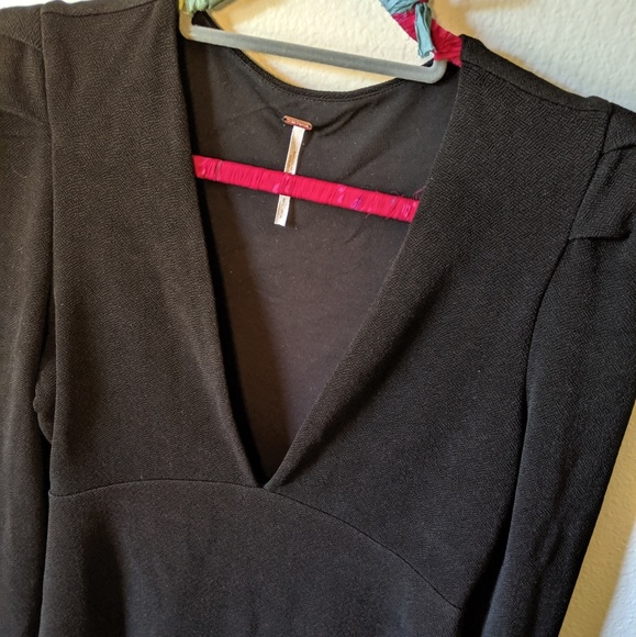 Free People bell sleeve dress - Picture 4 of 8